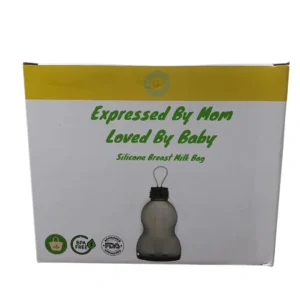 Milk Mission Silicone Reusable Breast Milk Freezer Storage Bags