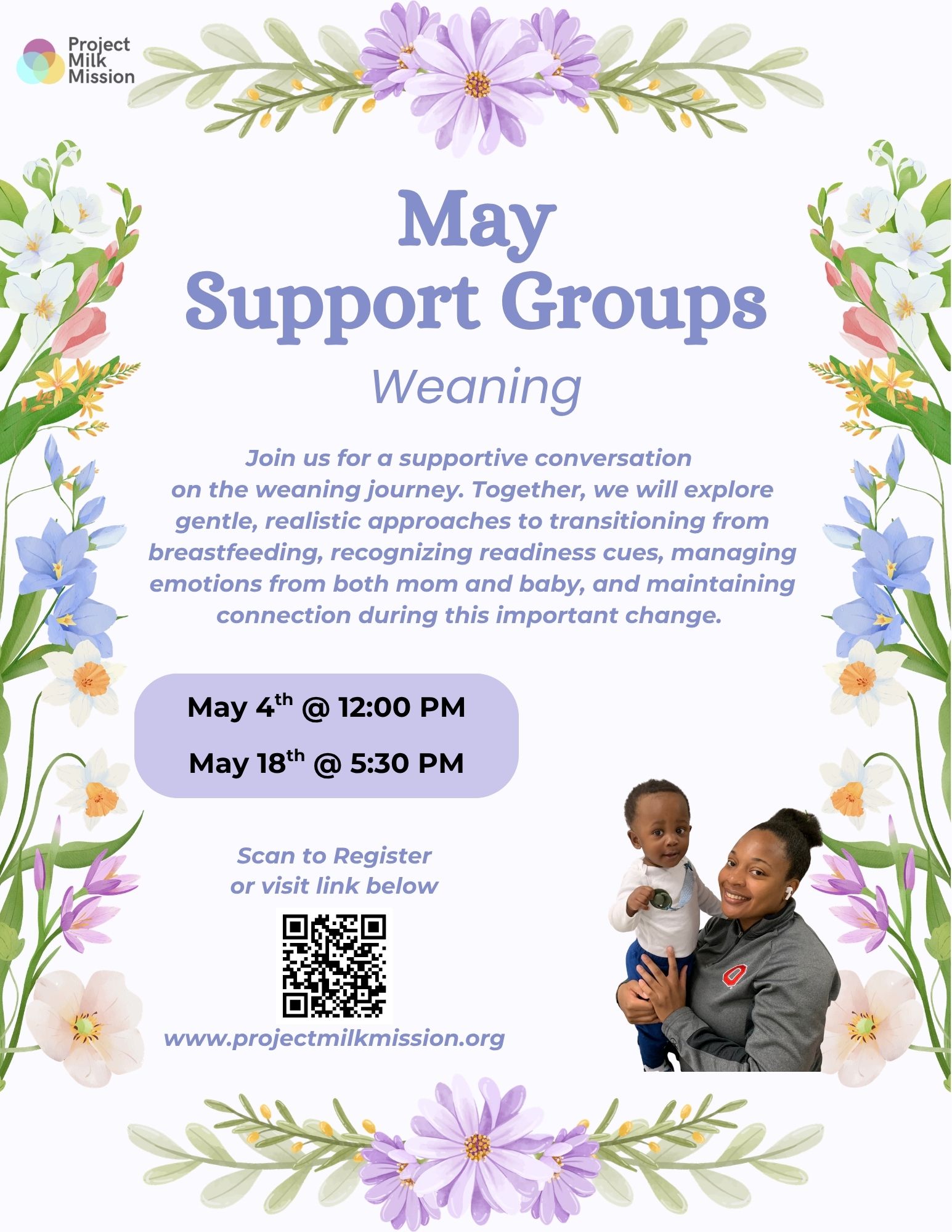 May 2026 Support Group Flyer